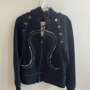 Special edition lululemon scuba hoodie black size 8